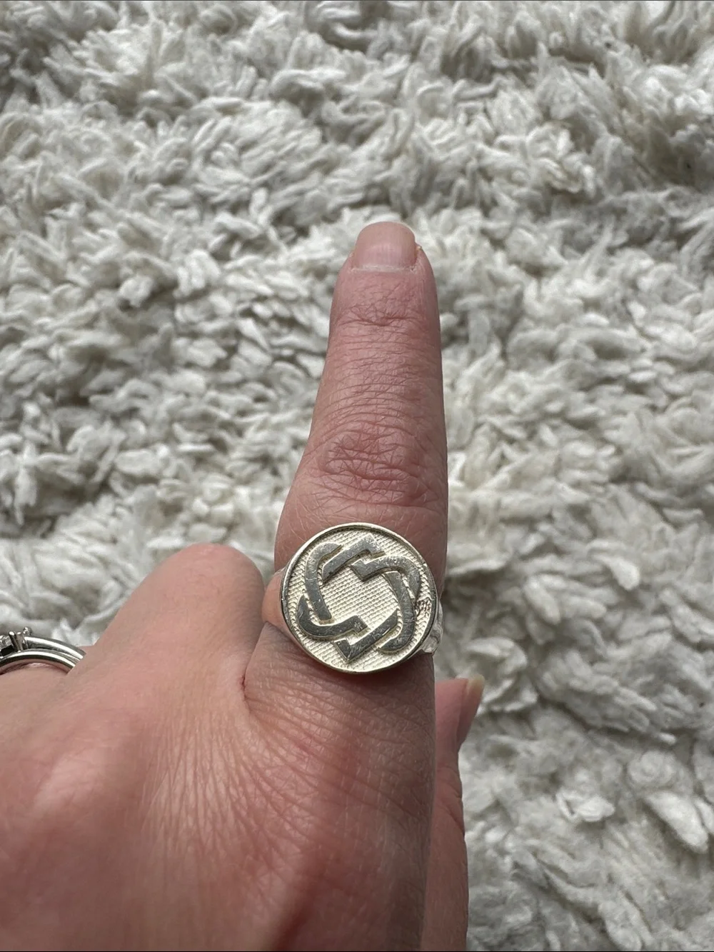 Leonard Cohen 2009 Sterling Silver Ring